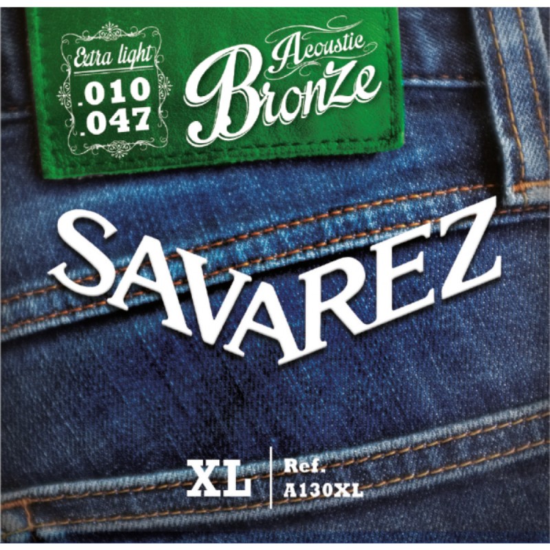 Savarez A130XL Juego Acustica Bronze 10 - 47