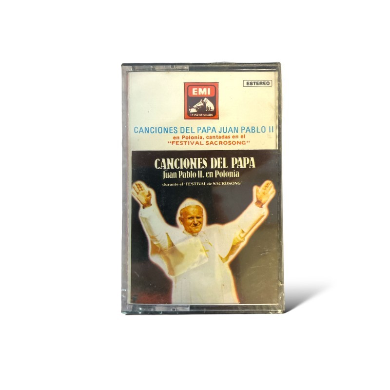 Canciones del Papa Juan Pablo II en Polonia (Casete precintado)*