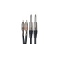 Yellow Cable ECO K03-3, 2 Jack - 2 Rca 3 metros