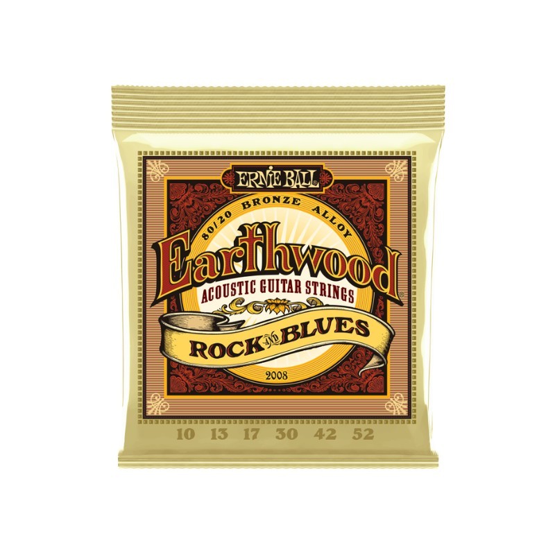 Ernie Ball 2008 Earthwood Rock And Blues 10-52