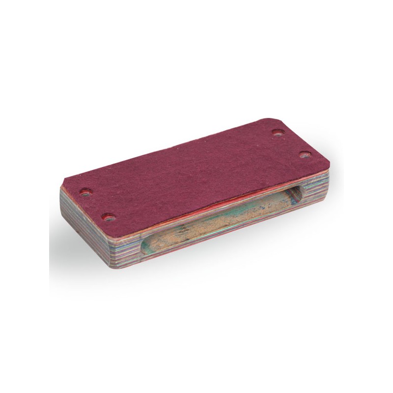 Apagador Fieltro Caja China 18 x 7.7 cm Rojo