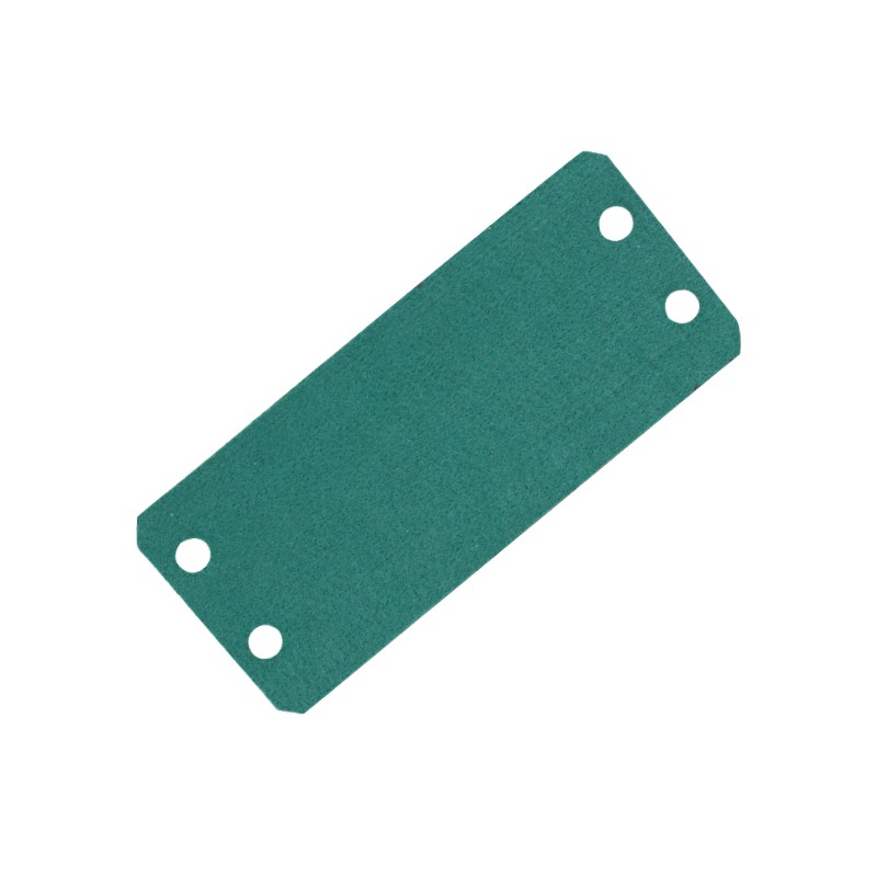 Apagador Fieltro Caja China 18 x 7.7 cm Verde