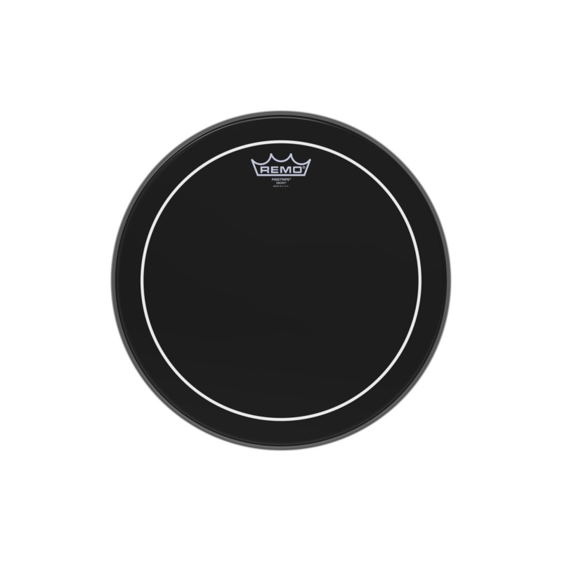 Remo ES-0613-PS 13" Pinstripe Ebony