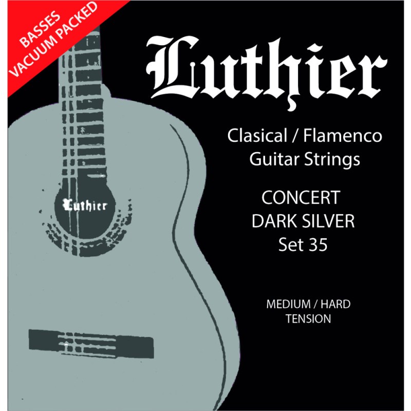 Luthier LU-35 Concert Dark Silver Media Alta