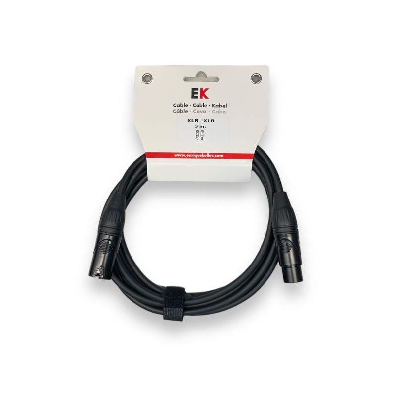 EK Audio PXX0013 xlr - 3 metros