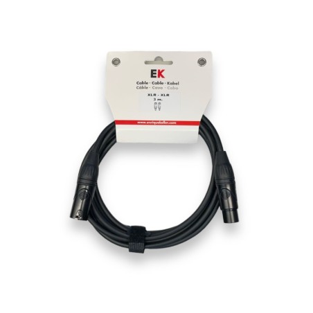 EK Audio PXX0013 xlr - 3 metros