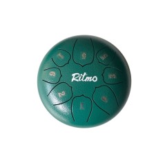 Ritmo TD8GR tongue drum verde 6" 8 notas