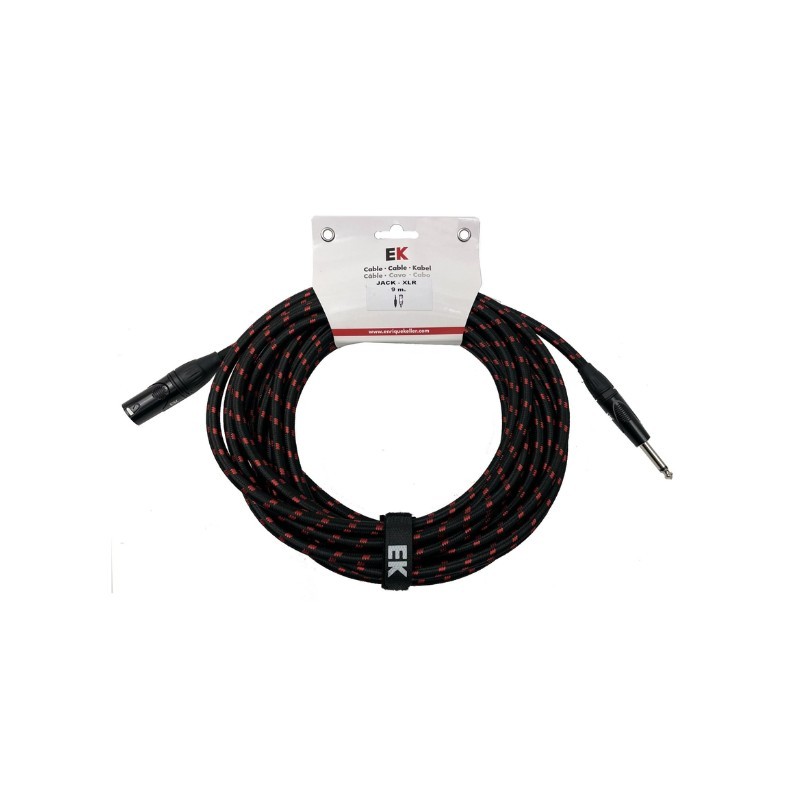 EK Audio SFXJ001 jack/xlr hembra tela 9 metros