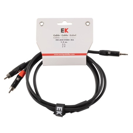 Ek PY00115 audio mini jack - rca 1.5 m