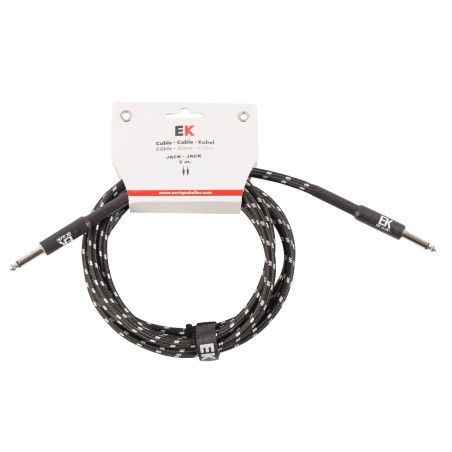 EK Audio SFJJ0013 jack - tela acodado 3 metros