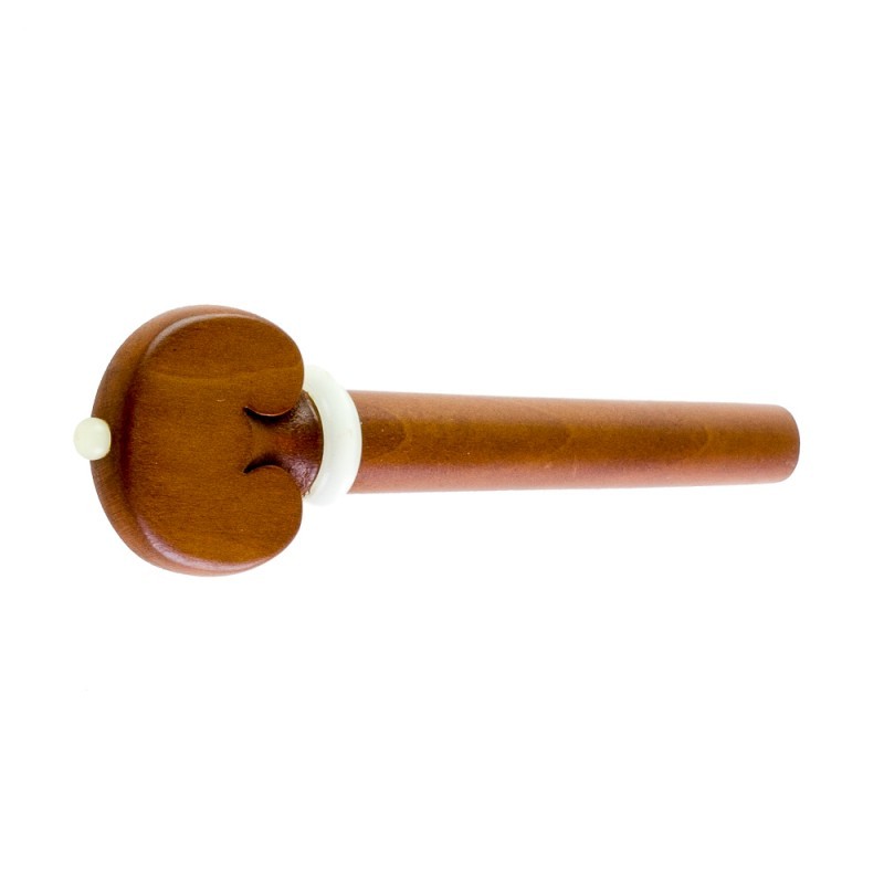 Di Alpi Clavija Violin Boj mod. Corazón, Pin y collar blanco 4/4
