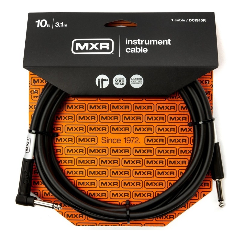 Dunlop DCIS-10R Jack-Jack Acodado Standard (3 metros)