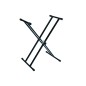 TCM KS-536A X-Doble Soporte Teclado