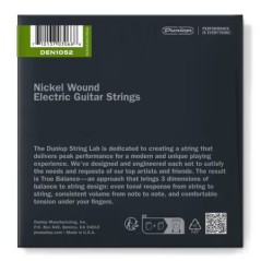 Dunlop Nickel Light Heavy 10-52