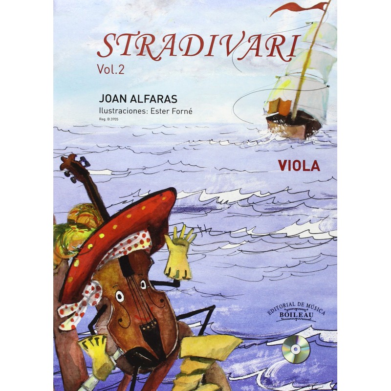 Alfaras J. Stradivari Viola Vol. 2 + CD