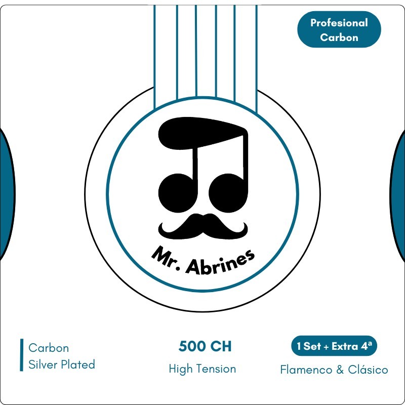 Mr. Abrines 500CH Carbon High tension Professional + 4ª extra