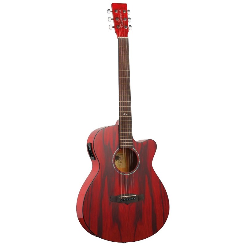 Tanglewood TA4CERD acustica azure super folk roja