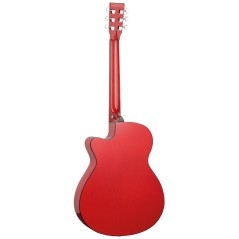 Tanglewood TA4CERD acustica azure super folk roja