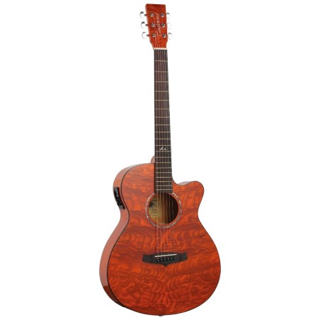 Tanglewood TA4CEHN acustica azure super folk naranja