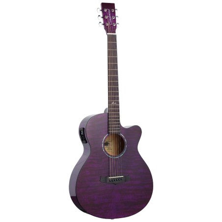 Tanglewood TA4CEPU acustica azure super folk purpura