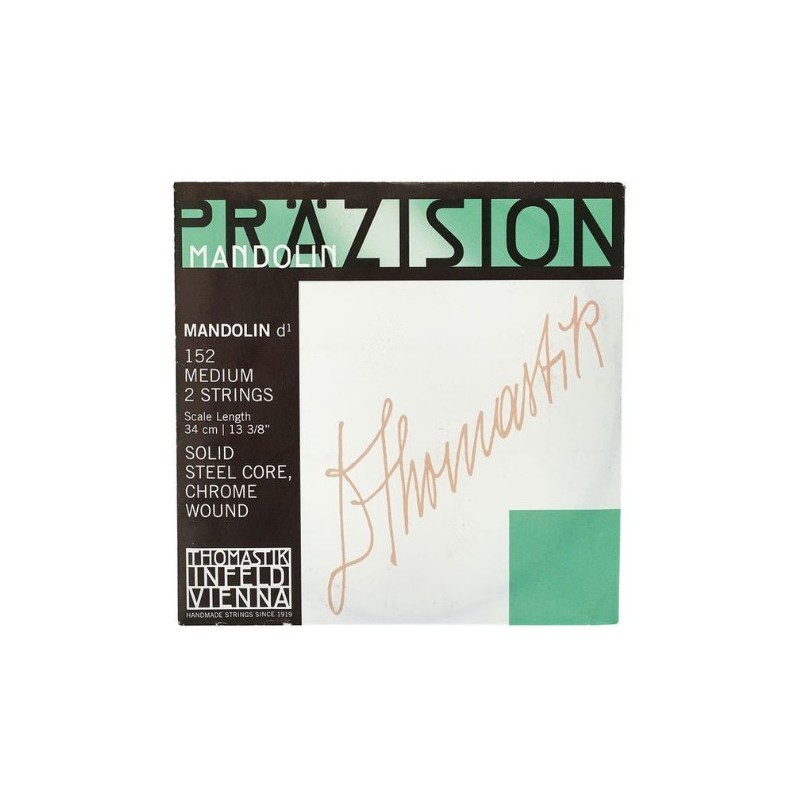 3ª Mandolina Thomastik Prazision 152 Medium Re (D) 2 Cuerdas