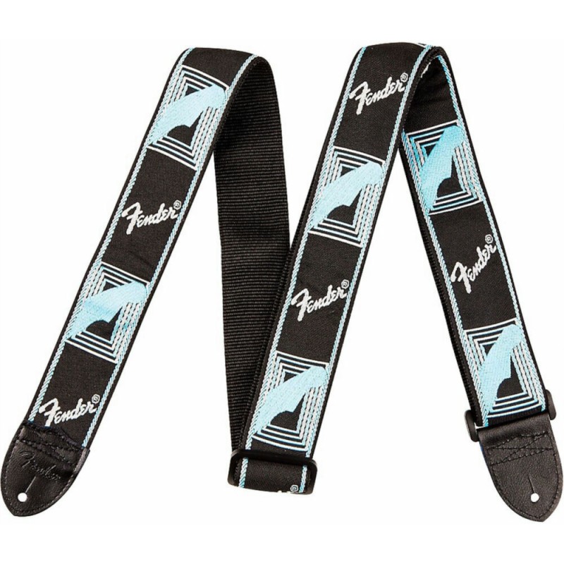 Fender Monogrammed Negra/Gris Claro/Azul 099-0681-502