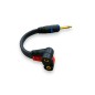 Planet Waves PW-P035Q 1/4" (6.35 mm) Male - Banana female Speaker Adapter
