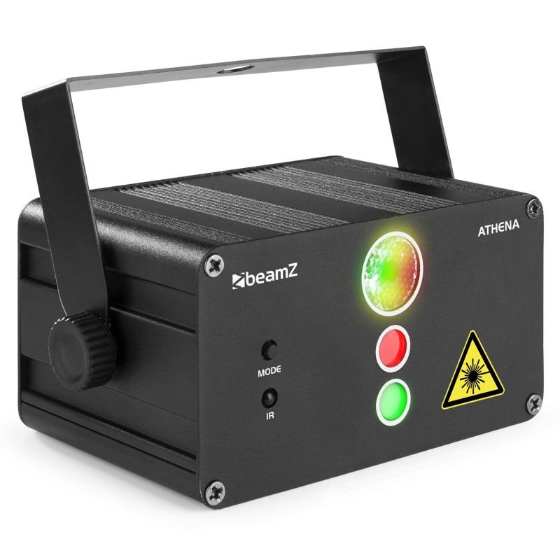 Beamz Athena Laser RG Gobo con bateria