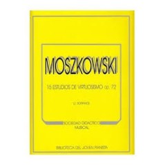 Moszkowski. 15 Estudios de Virtuosismo Op.72 Piano