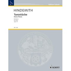 Hindemith - Tanzstucke Pieza de Danza Op. 19 ED 1418