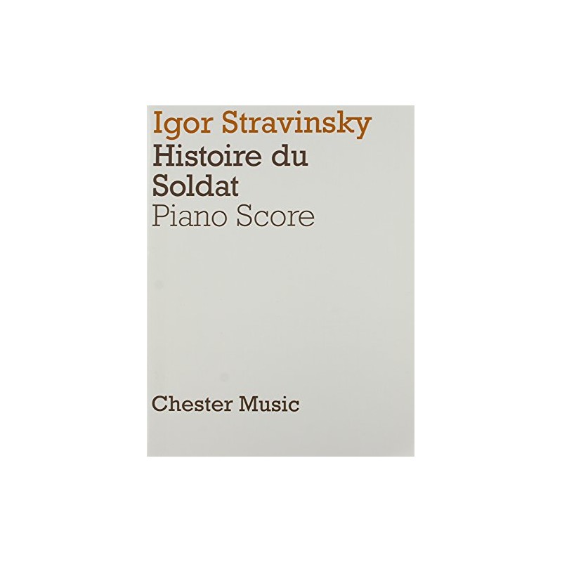 Igor stravinsky: l'histoire du soldat piano