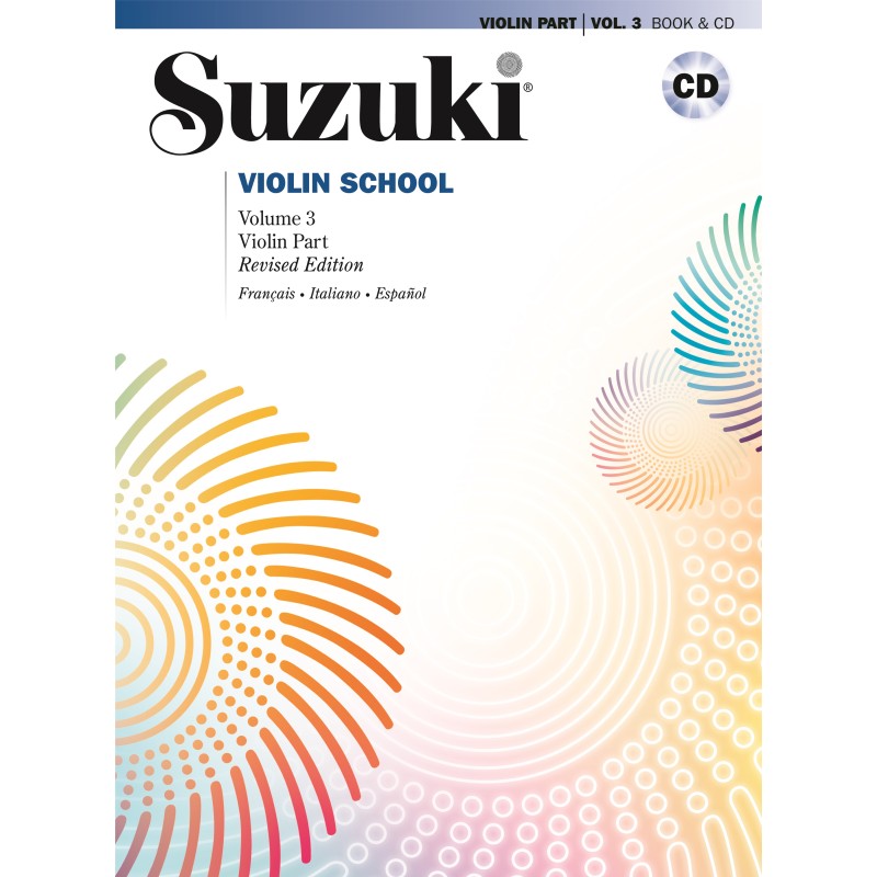Suzuki Violin School 3 + CD (Edicion Revisada)