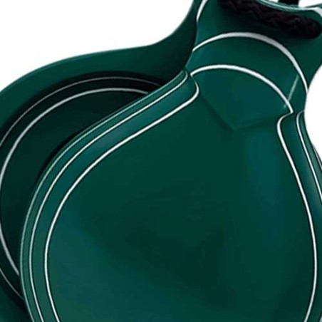 Castañuelas del Sur - Gama Profesional - Fibra Vidrio Verde Veteado Blanco nº5