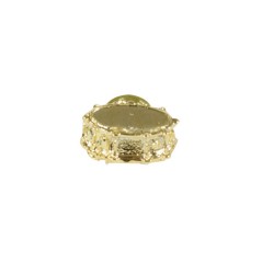 Pin tambor dorado