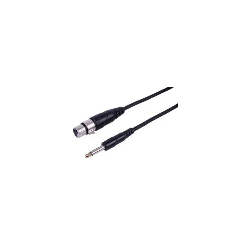 Outlet Jack - XLR Hembra Largo