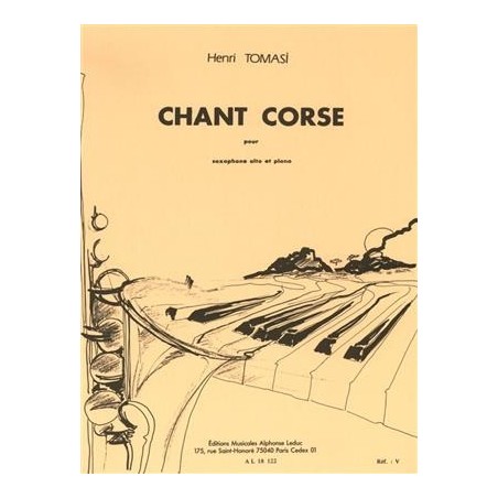 Canto Corso - Henri, Tomasi - Leduc