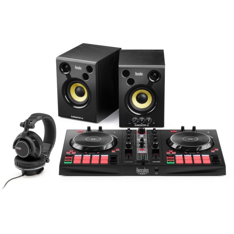 Hercules Controladora DJ Essentials Kit
