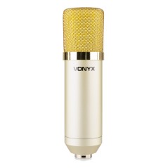 Vonyx CM400C Microfono de condensador Champán