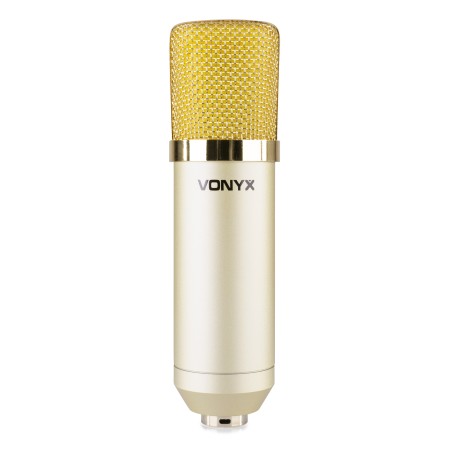 Vonyx CM400C Microfono de condensador Champán