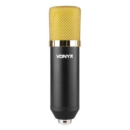 Vonyx CM400N Microfono de condensador Negro/Oro