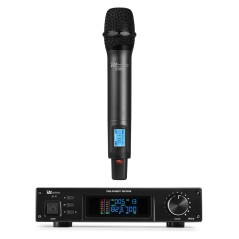 Power Dynamics PD210 Micrófono inalámbrico de mano UHF 160-Canales