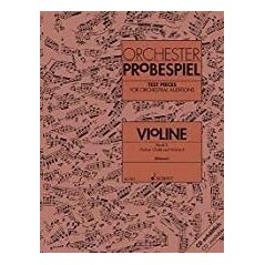 Schott Orchester Probespiel Violin vol.2