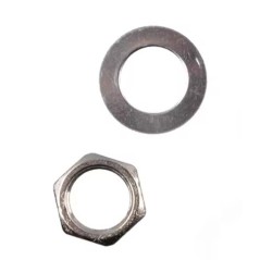 Tuerca con arandela previo guitarra 9 mm