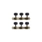Rondine BOS-022V3P Clavijero bronce negro