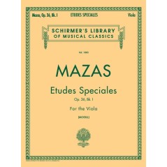 Mazas - Estudio Especiales Opus 36, Viola Book I