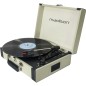 Madison Maletin Giradiscos Con Bluetooth, USB, SD Y Funcion Grabacion - Crema