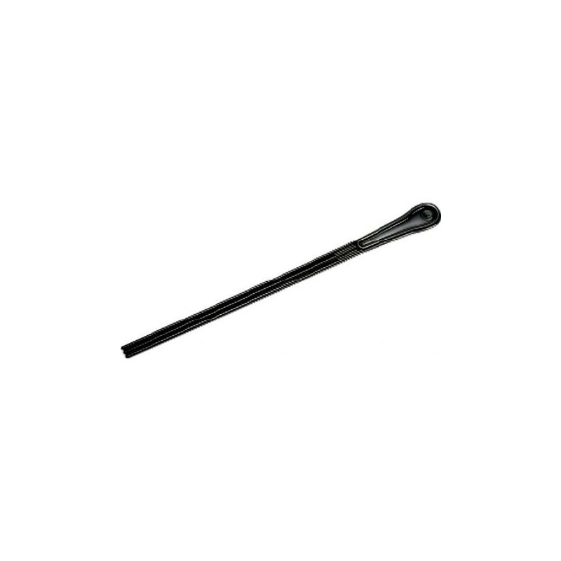 Meinl TBRS-BK Baqueta Plastico Negro Tamborin