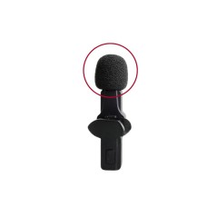 Antiviento Microfono Lavalier Inalámbrico