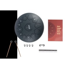 Ritmo TD12BL tongue drum azul 12" 13 notas