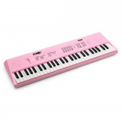 Max KD54P Teclado Electronico Rosa Con Bateria